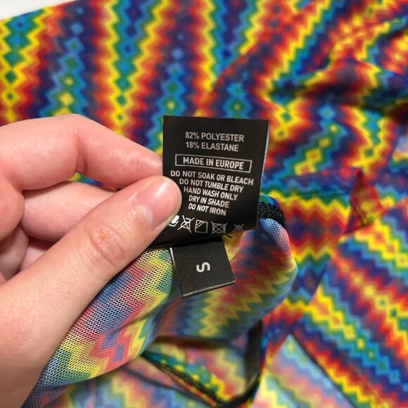 Candy Catz Pyramis Lux Mesh Duster Skirt - Size S - Picture 3 of 6